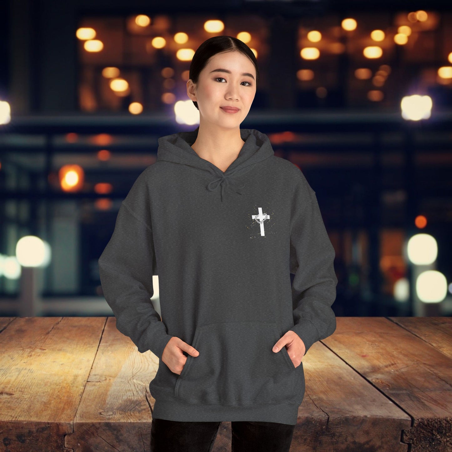 Christian Cross Unisex Sweatshirt, Religious Hoodie, Jesus Took My Place, Christian Gifts, Faith Apparel