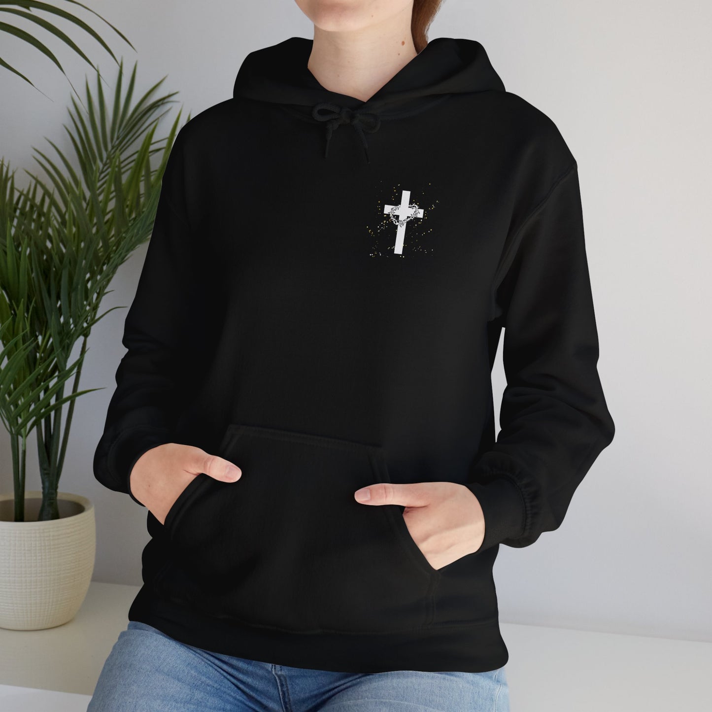 Christian Cross Unisex Sweatshirt, Religious Hoodie, Jesus Took My Place, Christian Gifts, Faith Apparel