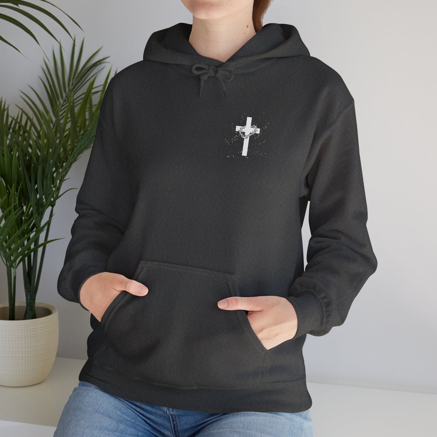 Christian Cross Unisex Sweatshirt, Religious Hoodie, Jesus Took My Place, Christian Gifts, Faith Apparel