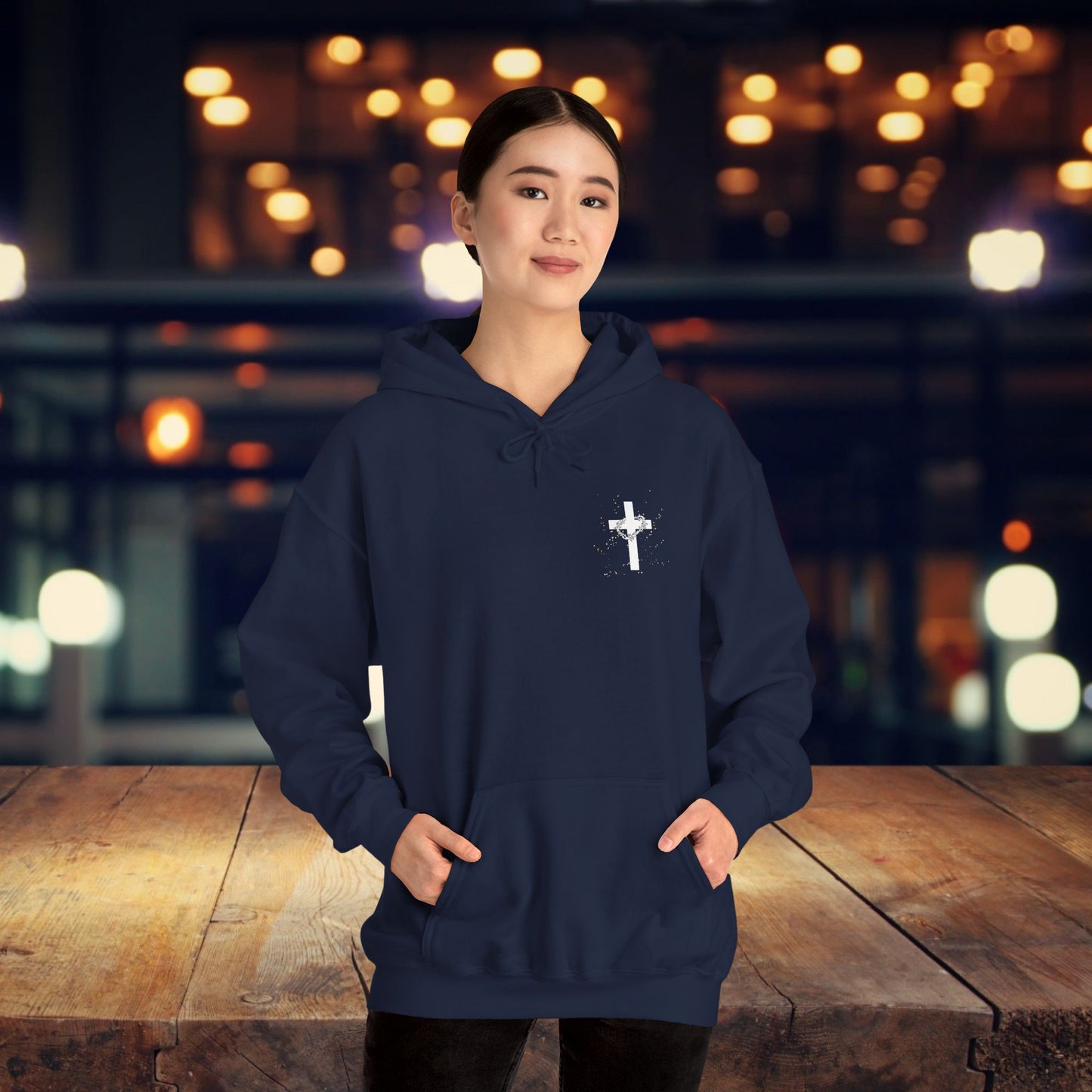 Christian Cross Unisex Sweatshirt, Religious Hoodie, Jesus Took My Place, Christian Gifts, Faith Apparel