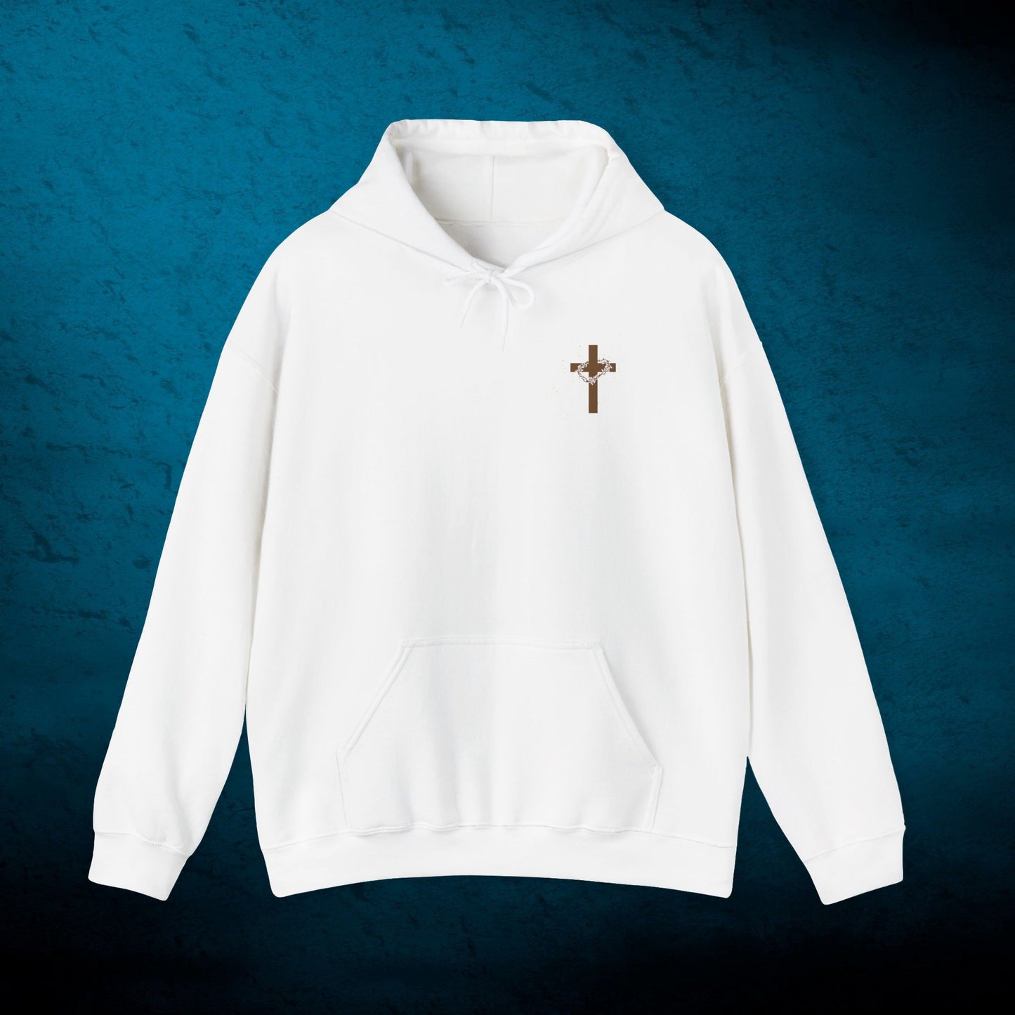 Christian Cross Unisex Hoodie, Jesus Took My Place Faith-Based Sweatshirt, Religious Apparel, Christian Gift, EasterHoodie