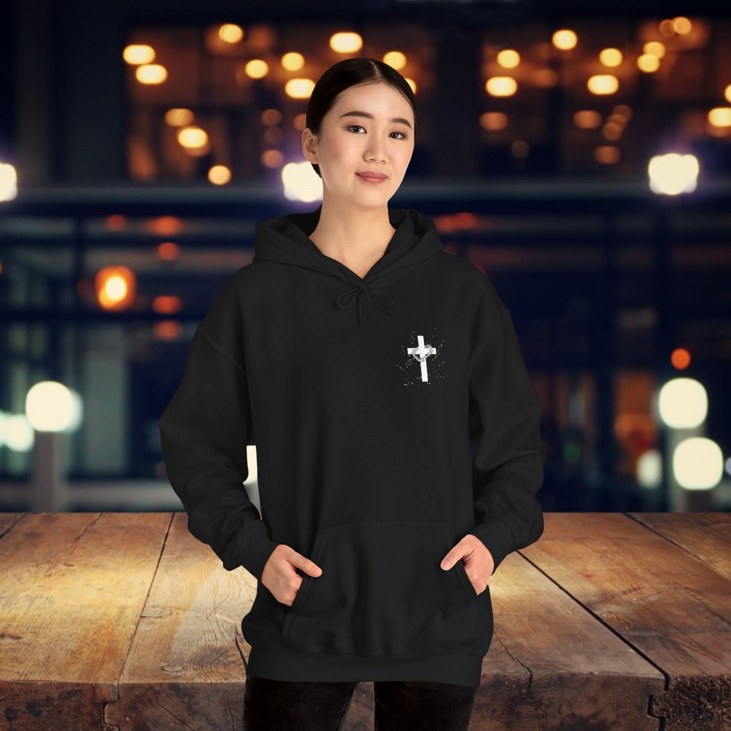 Christian Cross Unisex Sweatshirt, Religious Hoodie, Jesus Took My Place, Christian Gifts, Faith Apparel